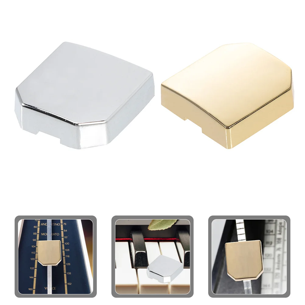 

2pcs Piano Sliding Block: Replacement Sliding Block Mechanical Metronome Parts for Piano Violin Guitar Drums Part Accessories