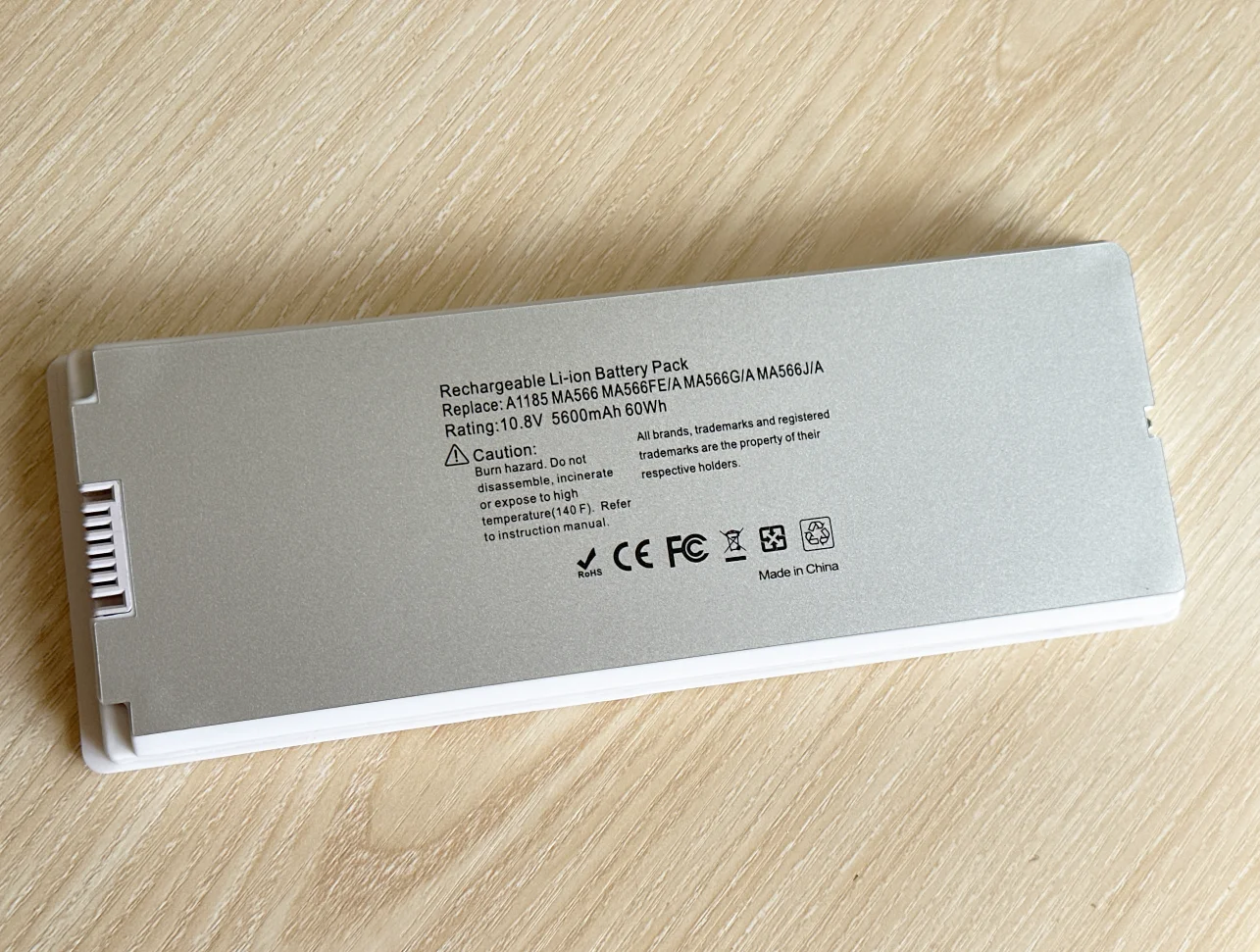 SeagullStar Laptop Battery For Apple MacBook A1181 2008 year White A1185 battery