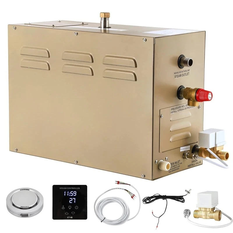 6KW Auto Drainning Steam Generator Shower Sauna Vapor Generator Suppliers