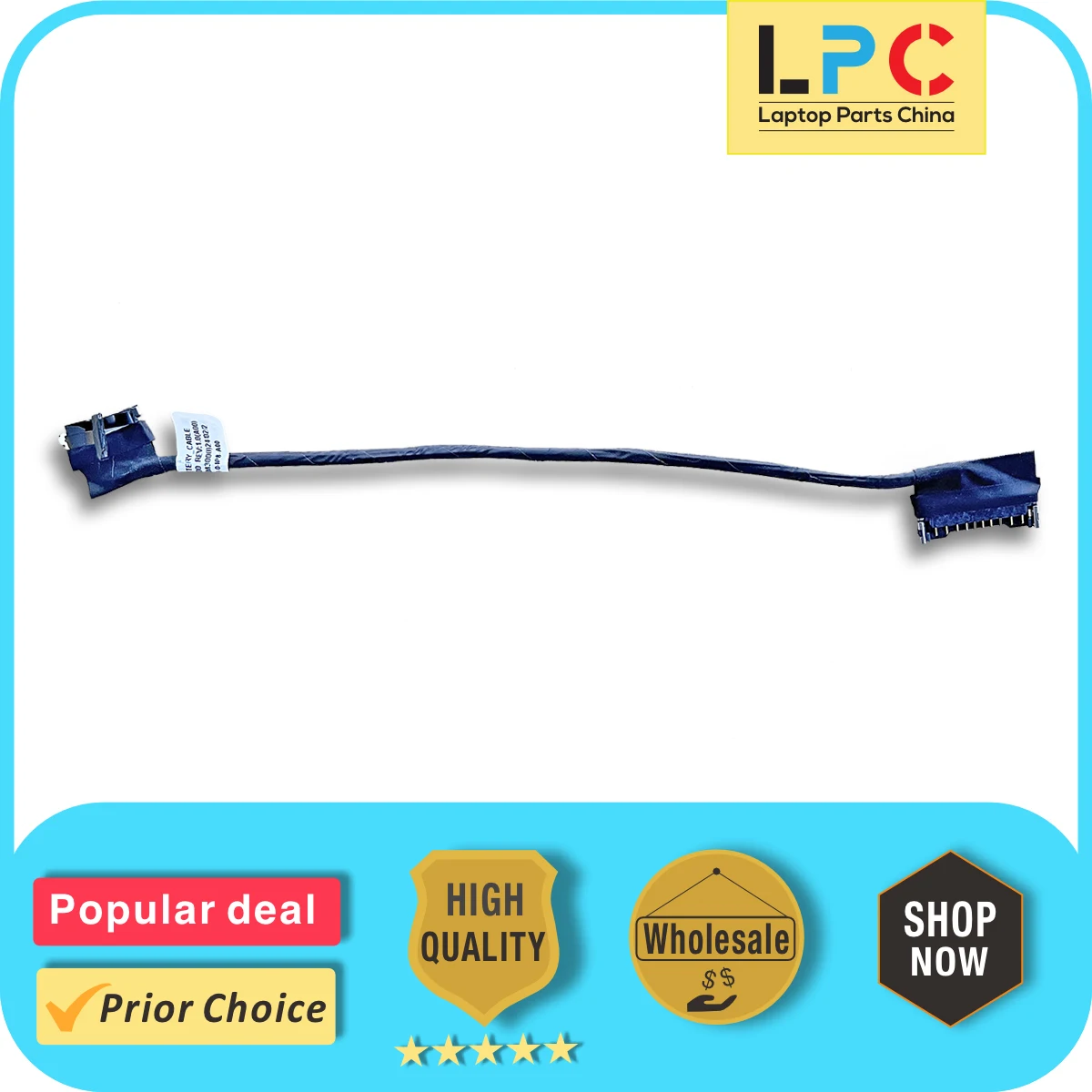 For Dell Precision 7730 7740 M7730 M7740 Battery Cable RWC40 0RWC40 DC020031000 New Laptop Battery Connector Flex Cable