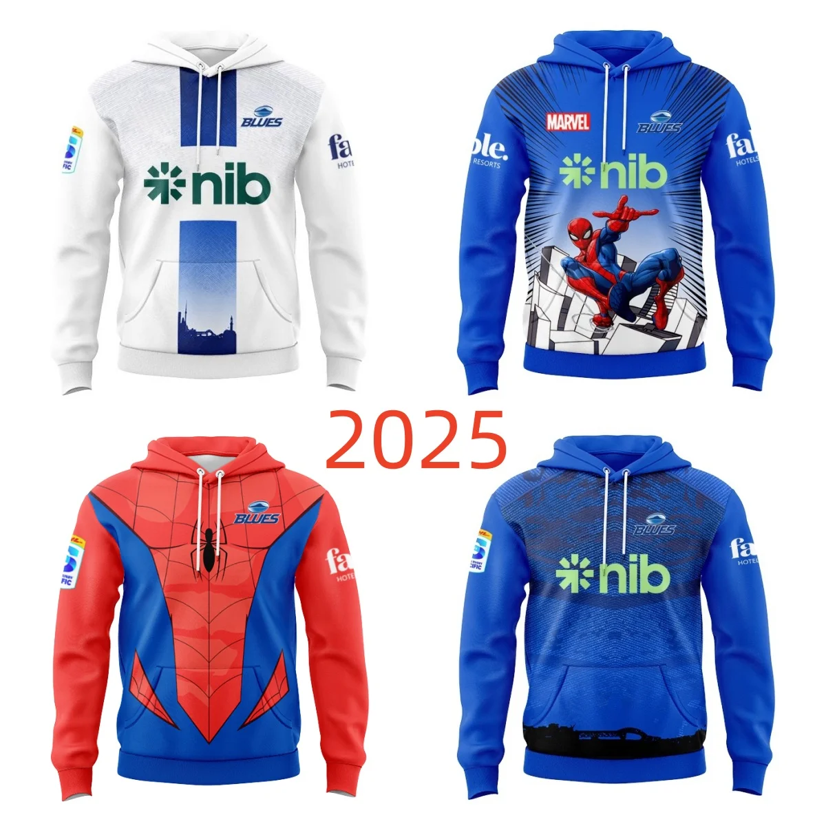 نسخة طبق الأصل من جيرسي هوم 2025 للرجال من Blues - هوديي عالي الجودة