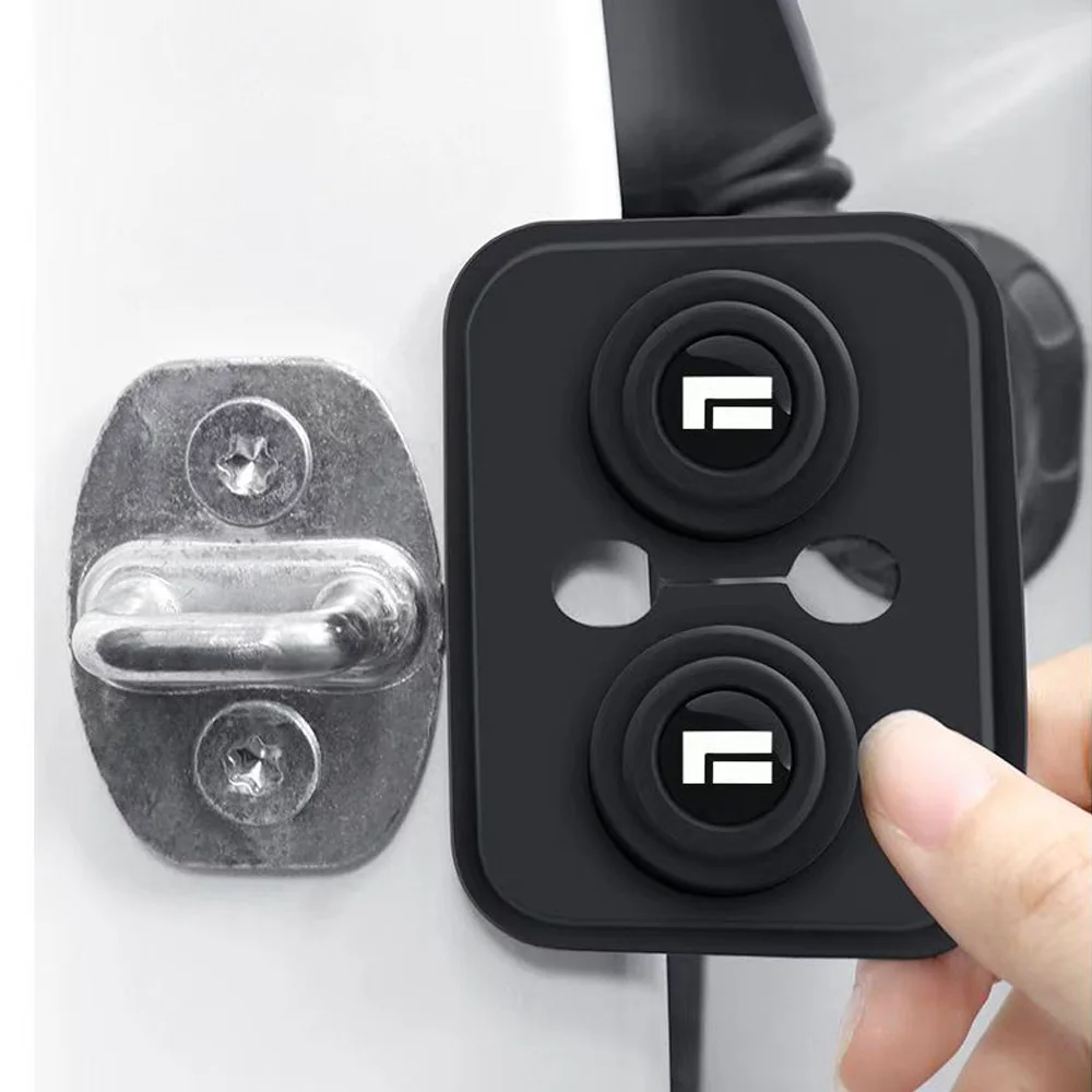 

Для BAIC JISHI Rox 01, силиконовая крышка с пряжкой дверного замка, защитная крышка дверного замка, защита от ржавчины, амортизация, бесшумная модификация