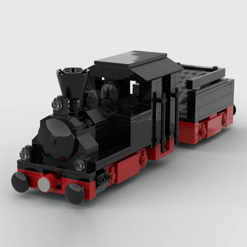 Modelo de carro de cidade moc tijolos de construção pequeno motor a vapor ocidental tecnologia modular crianças presentes do feriado montar brinquedos terno