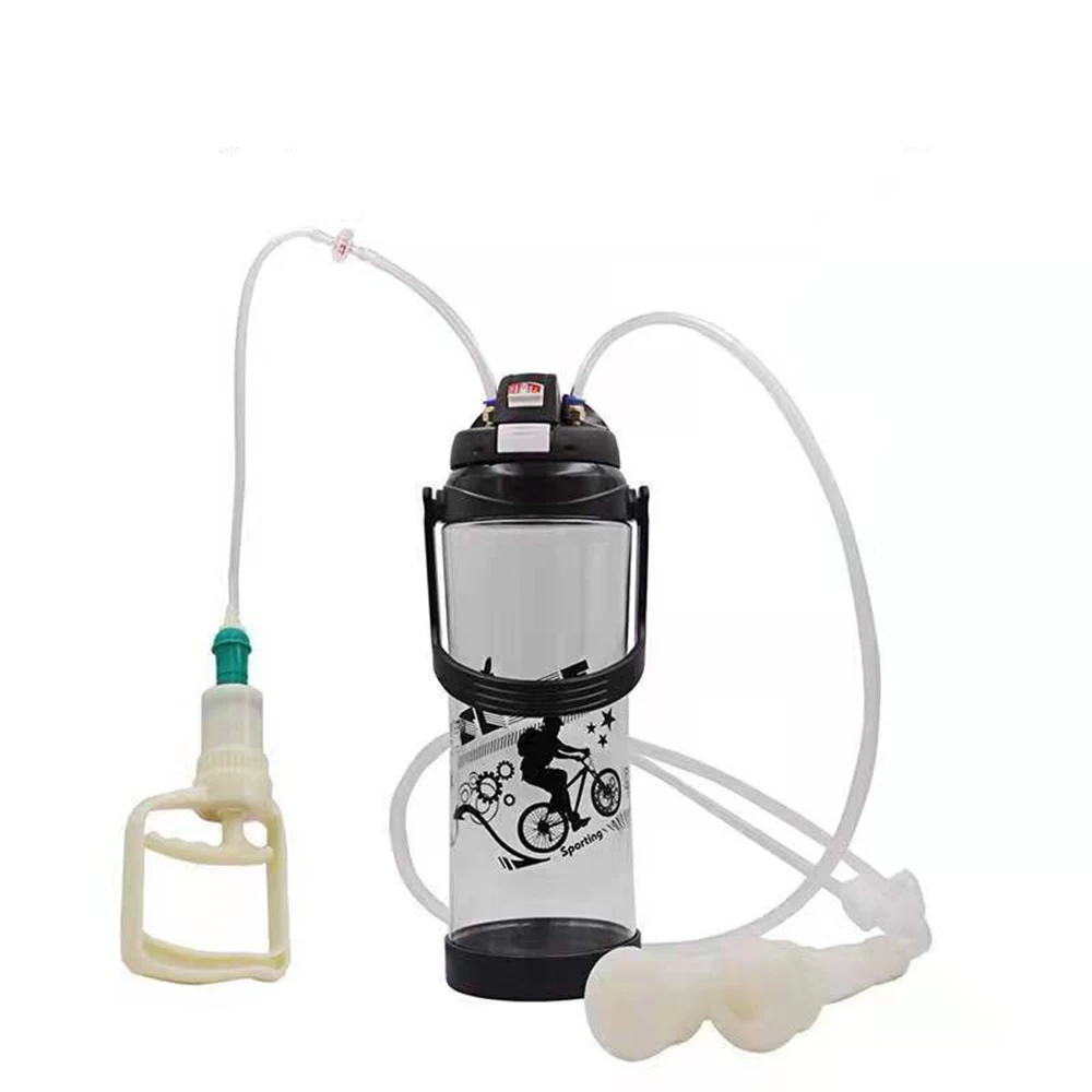 

Milking Machine Goat Sheep Electric Automatic Vacuum Pump Penis Milking Machine Electric Impulse Milker 3L/0.8 Gal