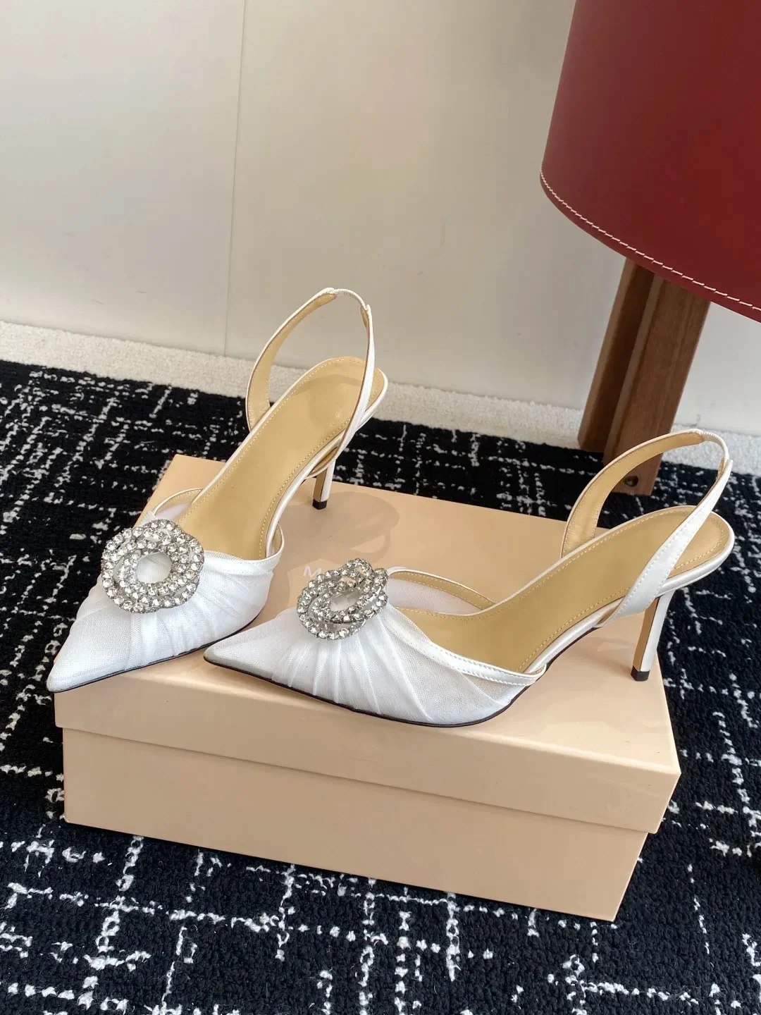 Damenschuhe 85 mm Slingback-Pumps