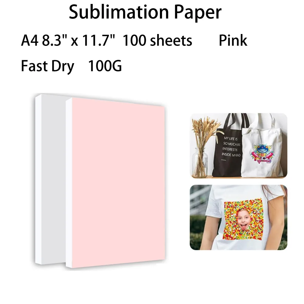 a4-sublimation-paper-83-x-11-inches-100-sheets-sublimation-paper-compatible-with-inkjet-printer-100gsm
