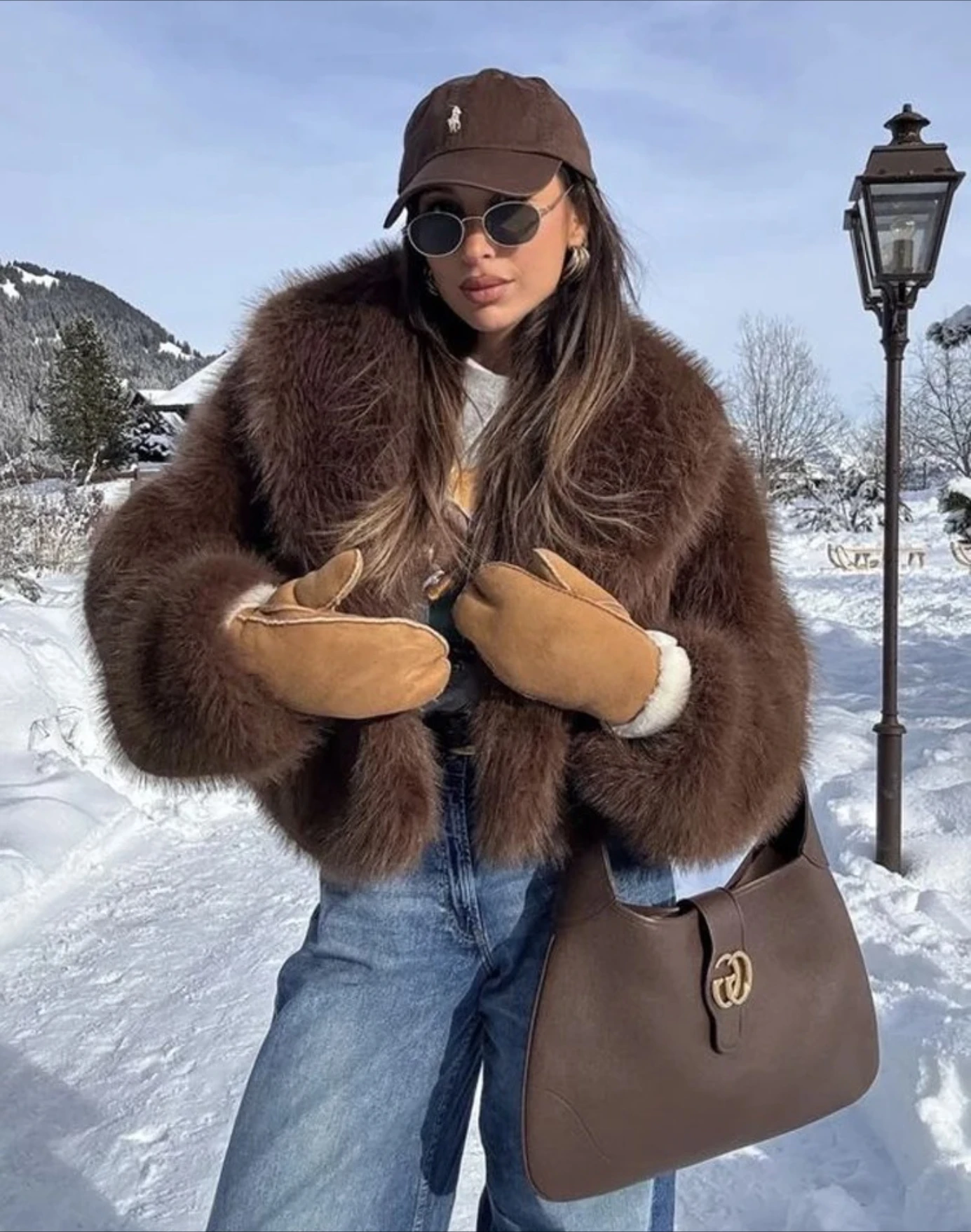 Winter Herbst Faux Pelzmantel Mode Dicken Schal Kragen Fuchs Pelz Jacke Hochwertige Flauschigen Plüsch Mantel Kurzen Pelzmantel