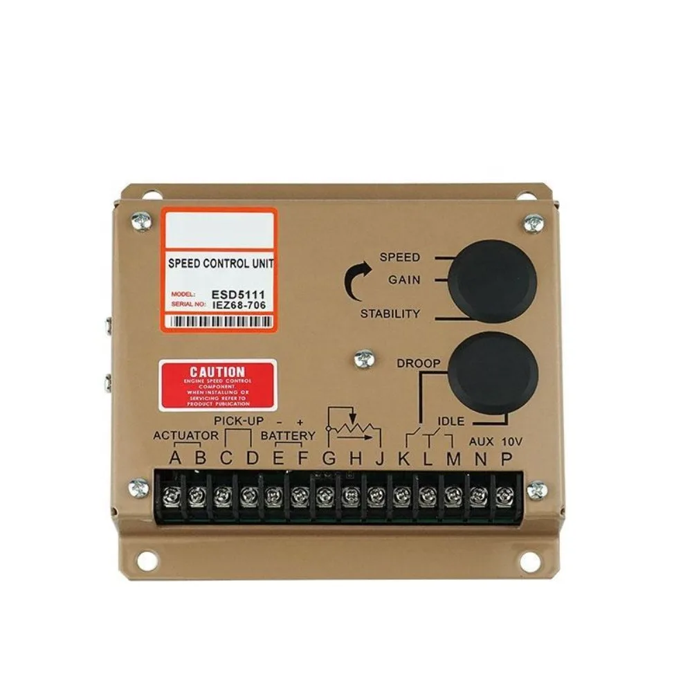 

Engine Motor Speed Regulator ESD5111 diesel genset adjustment controller power supply DC generator part 12v 24v speed govornors