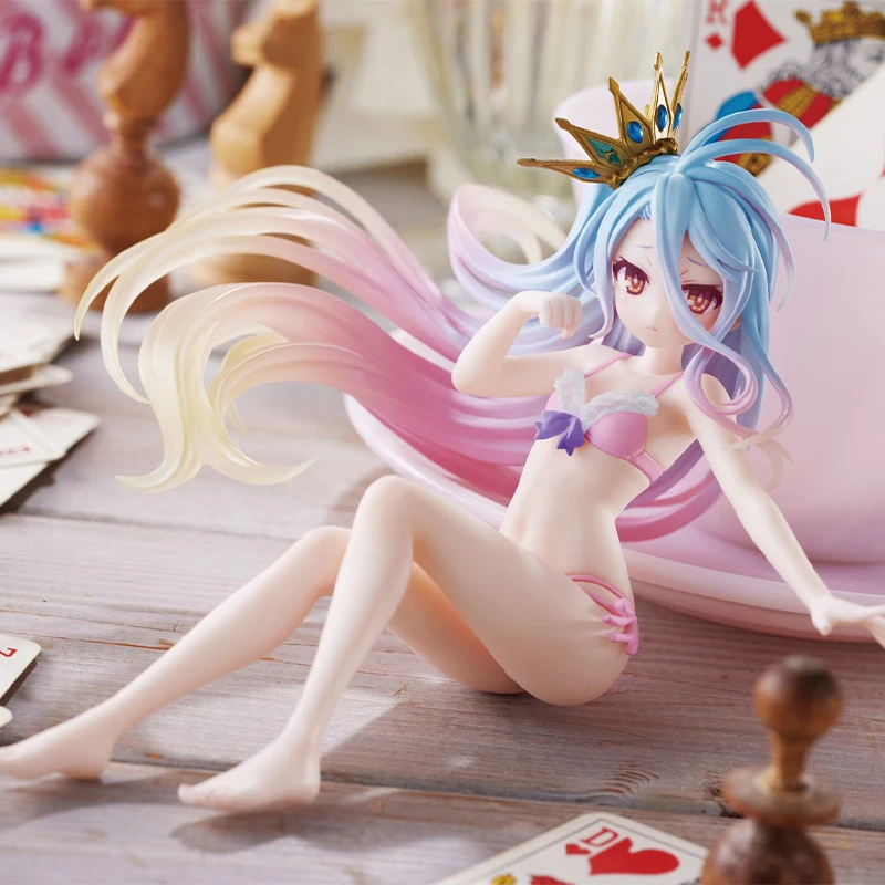 Taito Original AFG NO GAME NO LIFE from Renewal Anime Action Figure Toys For Boys Girls Kids Children Birthday Gifts Collectible