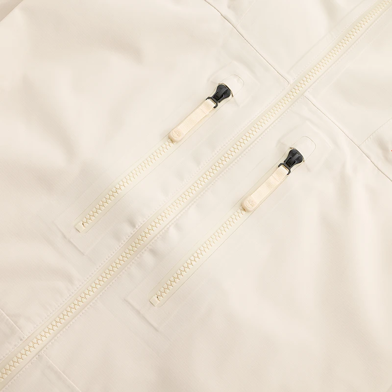 سترة/معطف رجالي من Timberland مصنوع منسوج بغطاء للرأس رفيع للتدريب على الجري A41Sfefl