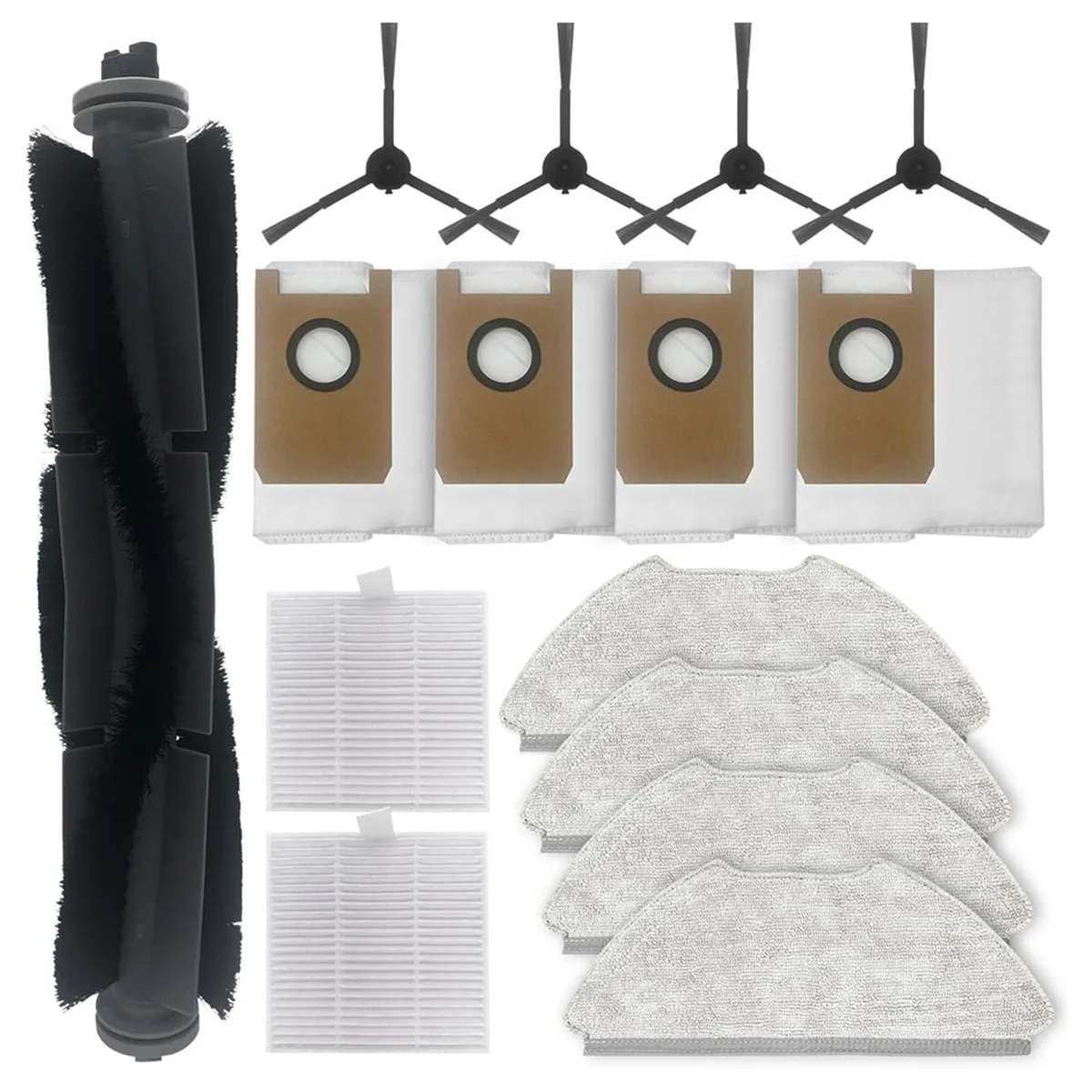 لملحقات T20 فرشاة جانبية رئيسية فلتر Hepa ممسحة قماش روبوت قطع غيار بديلة