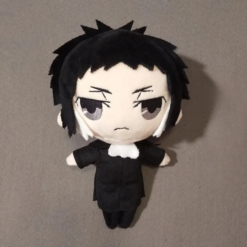 20cm Hot New Anime Cute Bungou Stray Dogs Plush Toy Dazai Osamu Nakahara Chuya Edogawa Rampo Gogol Dostoevsk Toy Pillow Gift