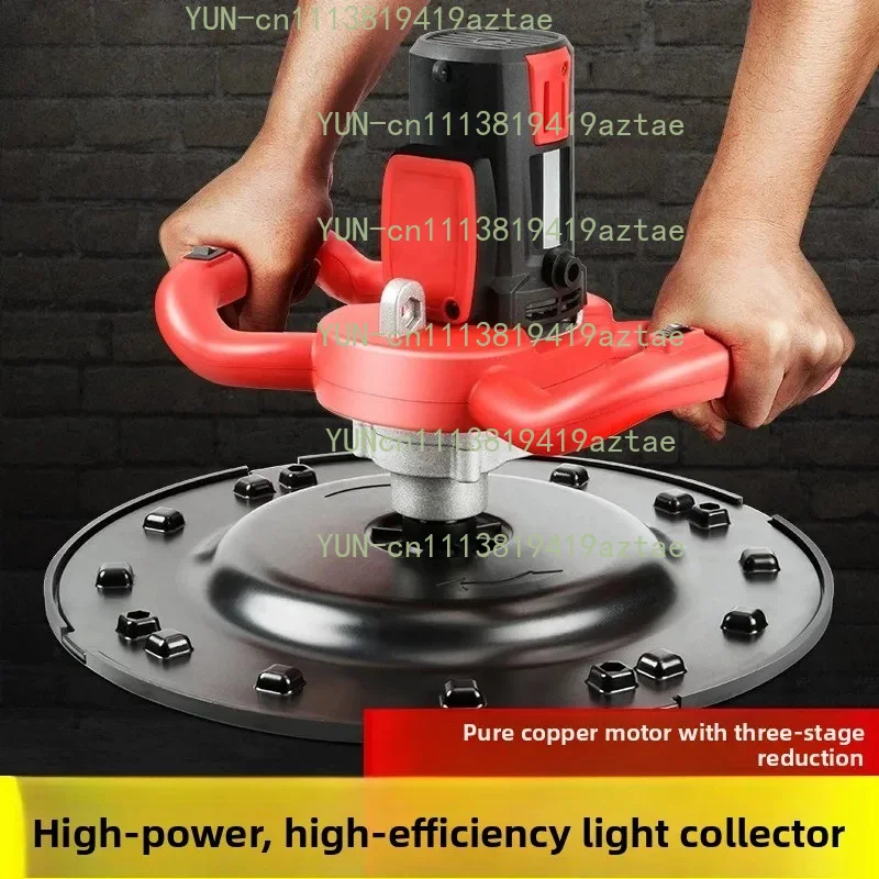 Concrete Power Trowel Troweling Machine 220V Wall Putty Grinder Surface Leveling for Floor Cement Finishing