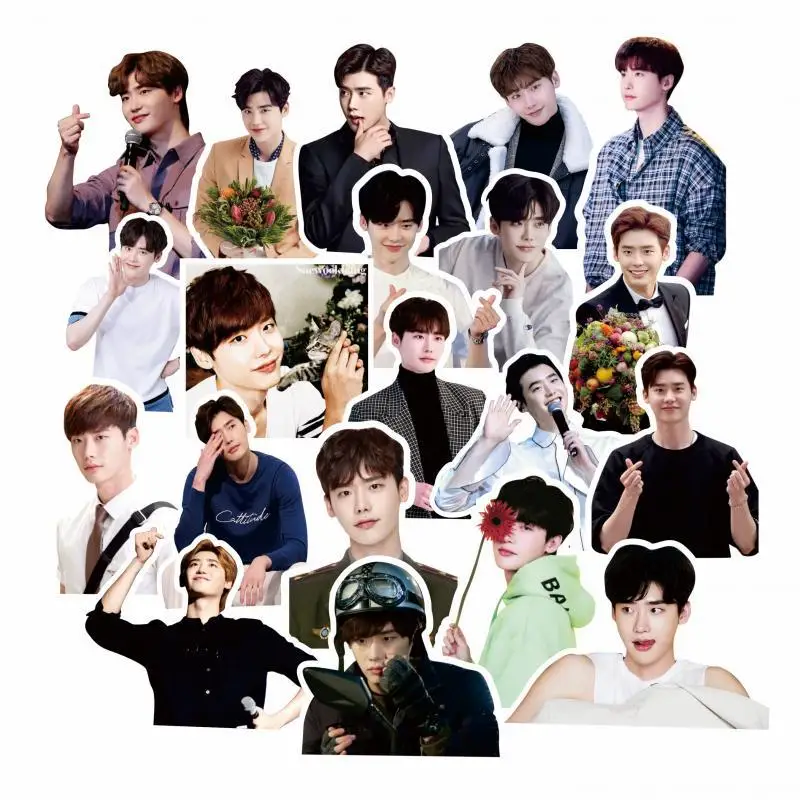 Lee Jong Suk Cute DIY Decorative Hand Account Stickers