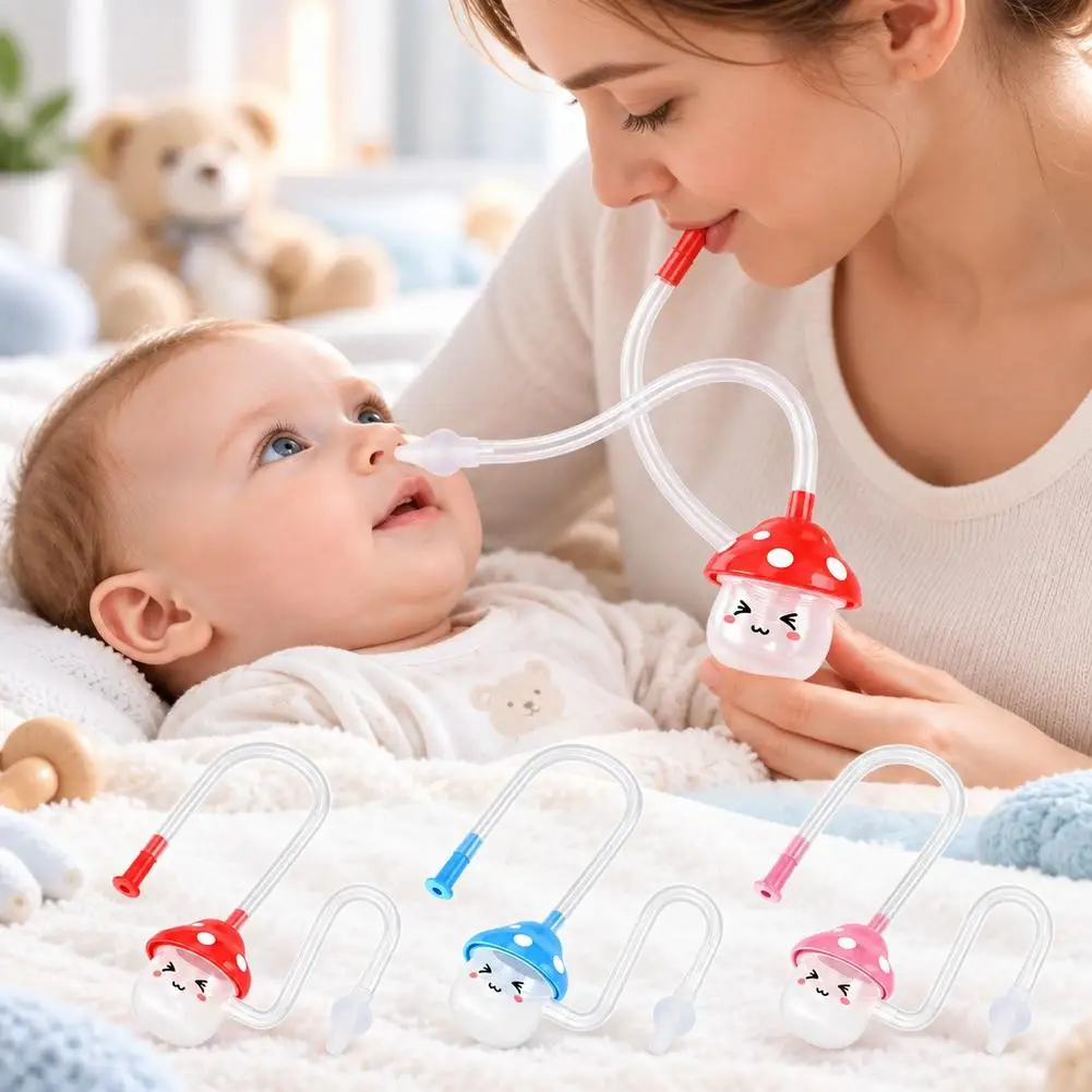 Newborn Baby Nasal Aspirator for Children Nose Cleaner Sucker Suction Tool Protection Health Care Baby Mouth Nasal Suction Devic