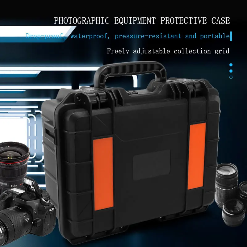 12 Grid Camera Suitcase Shockproof Waterproof Sponge Padded Lining Photography Case Lens Partition Liner Protective Box Bag