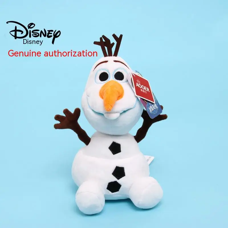 30cm Film Production Disney Frozen2 Snow Treasure Doll Doll Snowman Aisha Princess Soft Stuffed Plush Toy Kawaii Doll Gift