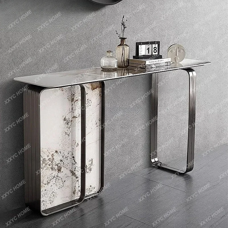 L light luxury wall case few end view table simple entrance table modern decorative cabinet