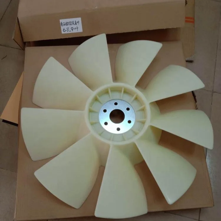 6D102 Engine Parts Fan blade 600-625-7620 For PC200-6 Excavator