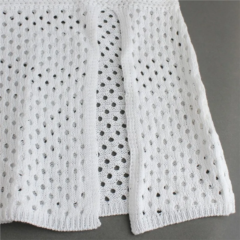 Bretelle sexy con scollo a V lavorato a maglia, bretelle aperte sul retro, abito in tinta unita, moda estiva da donna, elegante abito lungo da vacanza al mare