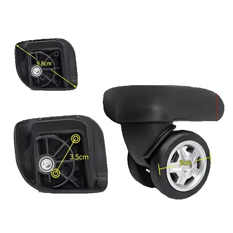 HL027 Trolley Case W263 Travel Luggage Universal Wheel Roller Pull Baggage Box Swivel Castor Suitcase Replacement Accessories
