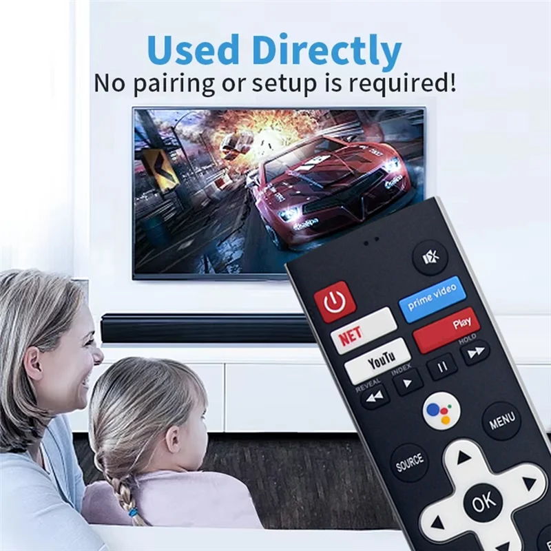 【Exclusive-Deal!】Voice Remote Control Replacement For Skyworth N030107-001475-001 TV N030107-001475-001
