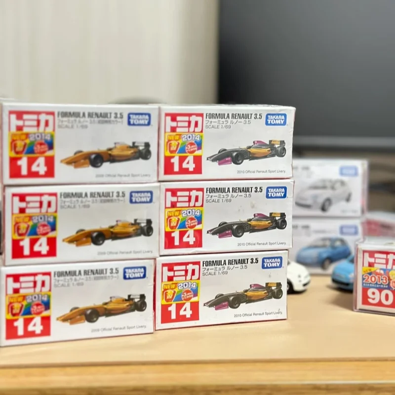 在庫あり-オリジナル-タカラトミー-トミカ-no14-ルノー-f1-フォーミュラ-レーシングカー-ダイキャスト合金製-モデルカー-コレクタブル-おもちゃ