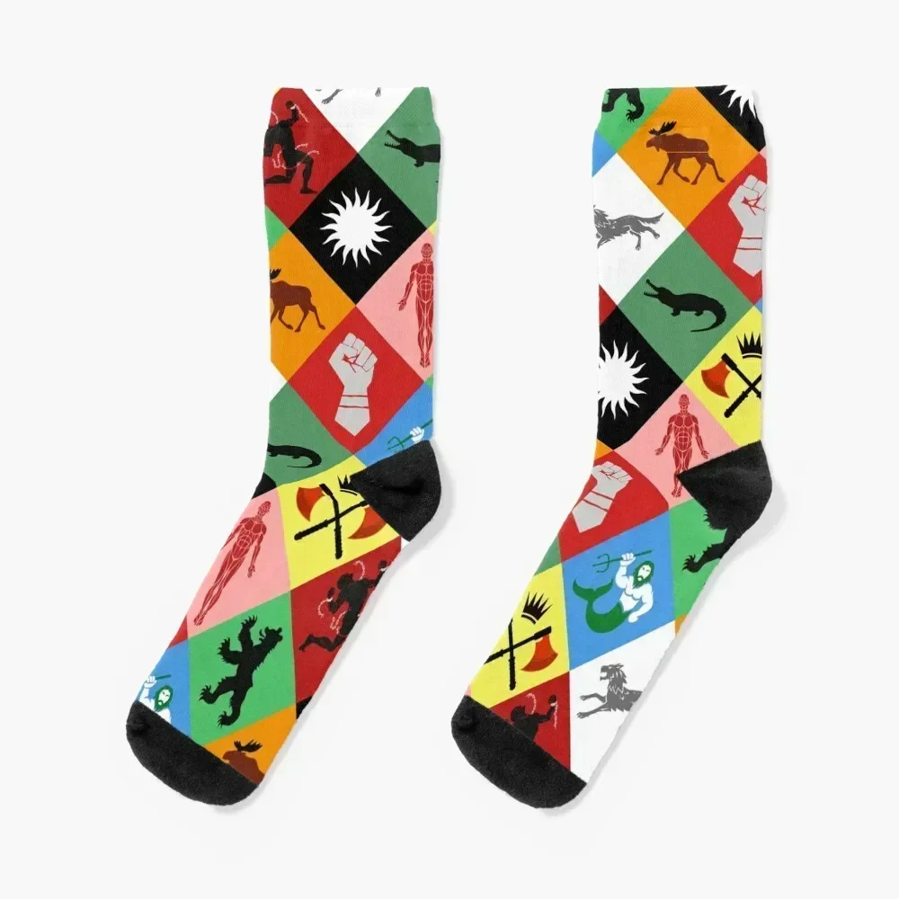 

House Stark: bannermen Socks custom Novelties Running Socks Men's Women's