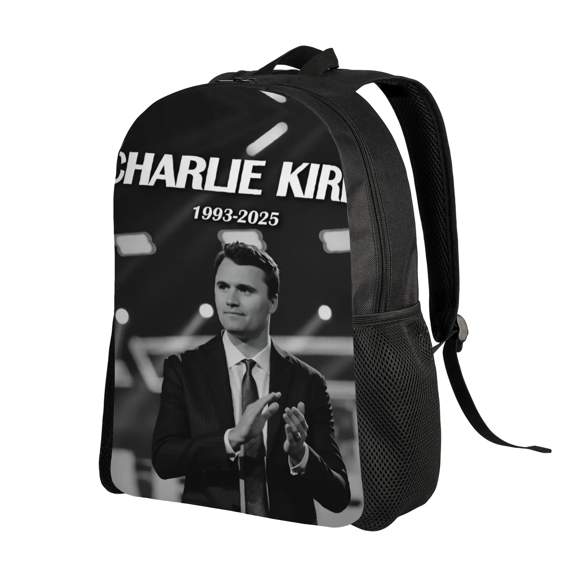 Rest in Peace Charlie Kirk Legends Backpack  Novelty Backpacks Male Workout Big High School Bags High Quality Rucksack
