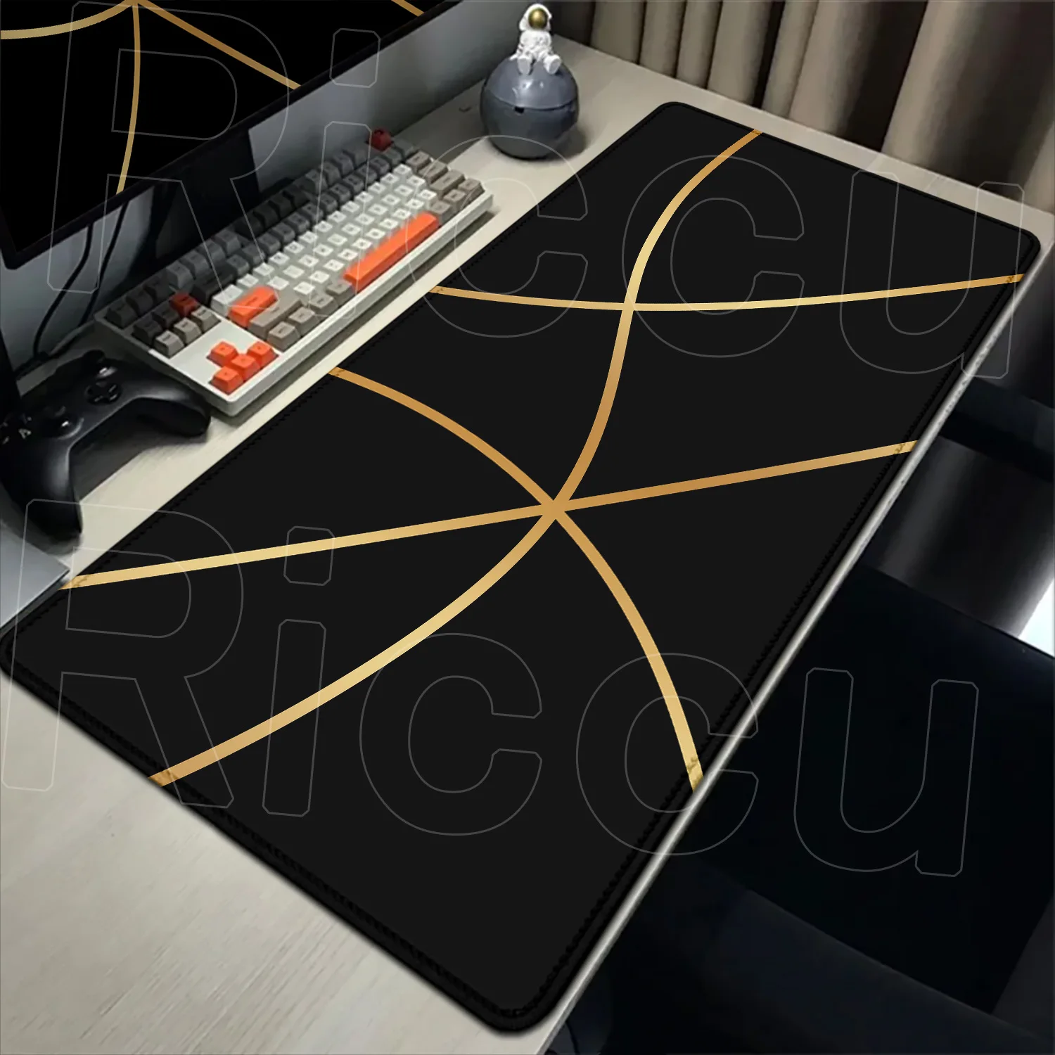 Basketball line texture 400X900MM Mouse Pad Large Gaming Mousepad Offices PC Accessories Laptop Office Rubber Stitched Desk Mat