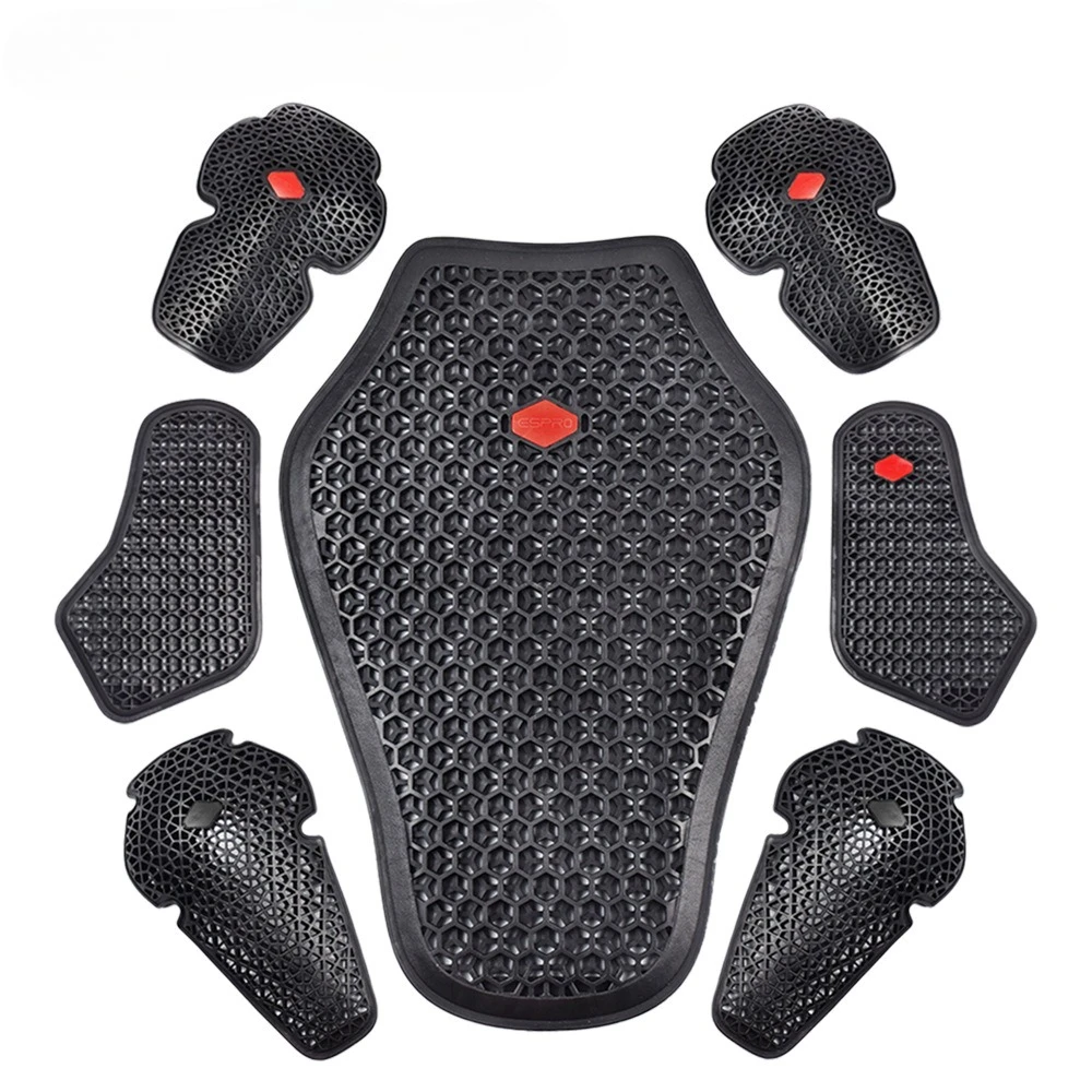

Motorcycle Protective Gear Set CE Certified Built in Armor Shoulder Elbow Back Knee Chest Pads Impact Resistant for Motorcycle