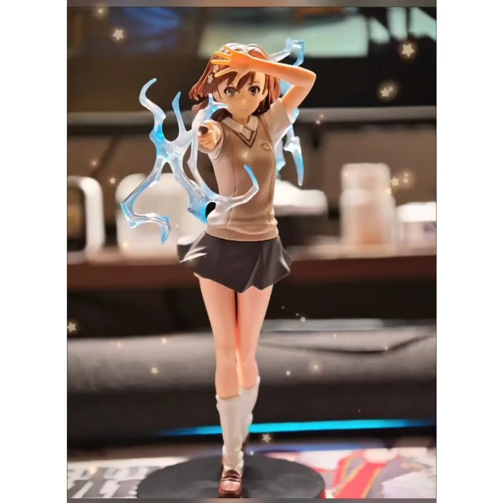 

Bandai Banpresto Espresto Level5 Electromaster Misaka Mikoto Аниме Фигурка Модель Игрушки Настольная коллекция Подарки на складе