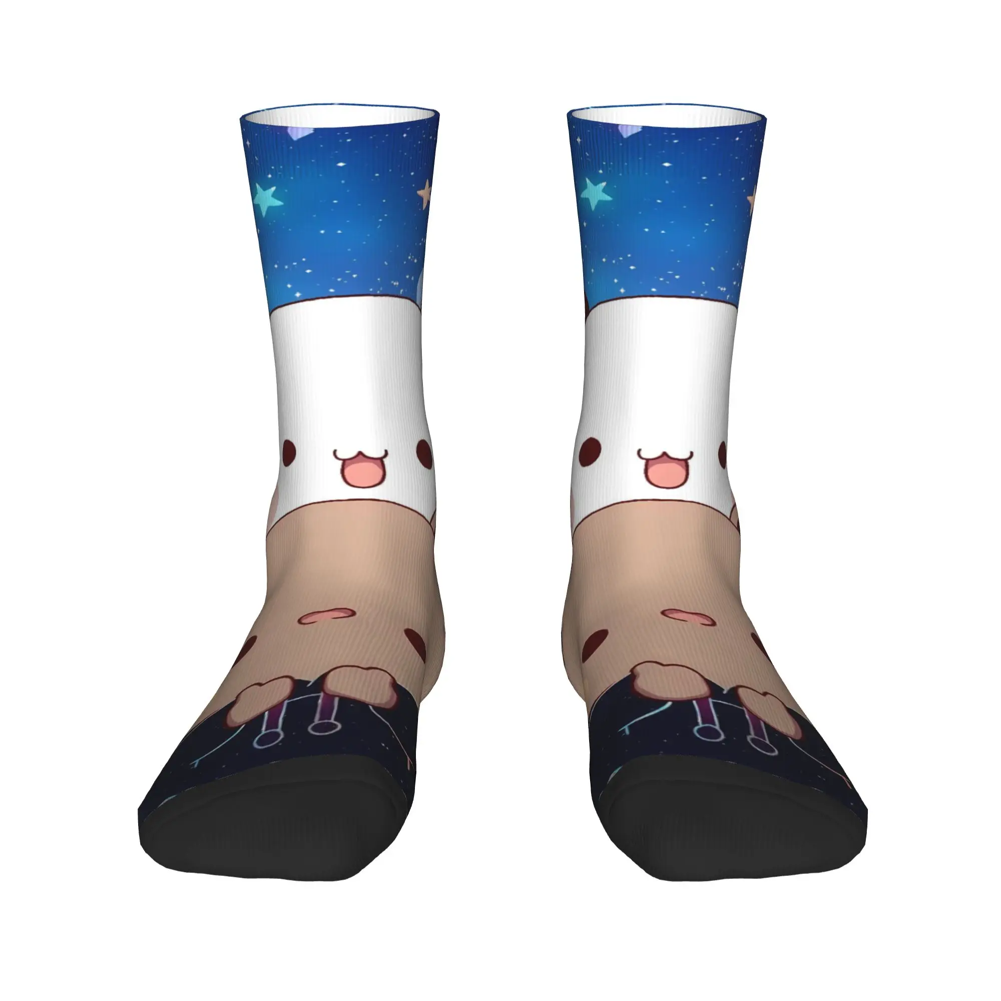 BuBu and Dudu Stockings  Leisure Socks Men Warm Soft Socks Spring Running Design Non Skid Socks Birthday Gift