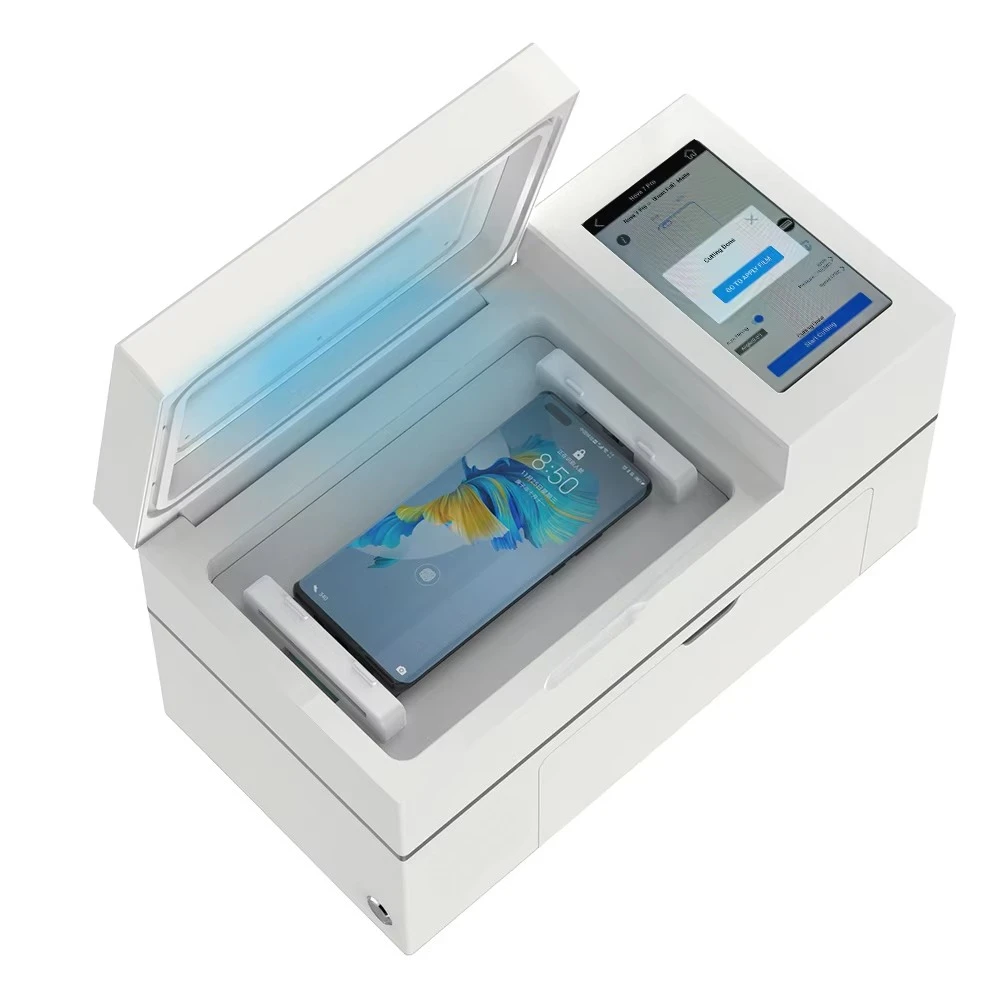 Intelligent 3 in 1 M288 Smart Screen Protector Machine Pasting UV Curing for Unlimited Phones Tablets Compatible Cameras