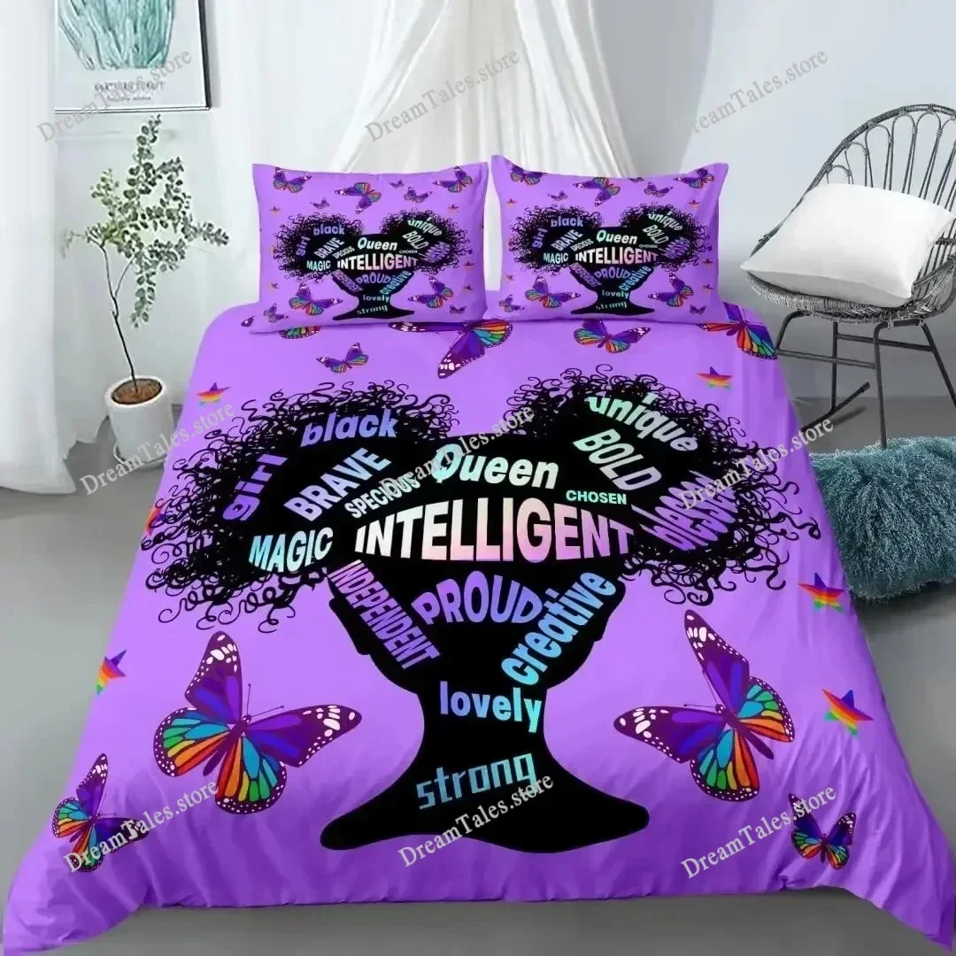

Single-Sided Printed Comforter Bedding Sets, Comfortable Bedspreads, Duvet Bedding, American Girl, Birthday Gift, King369