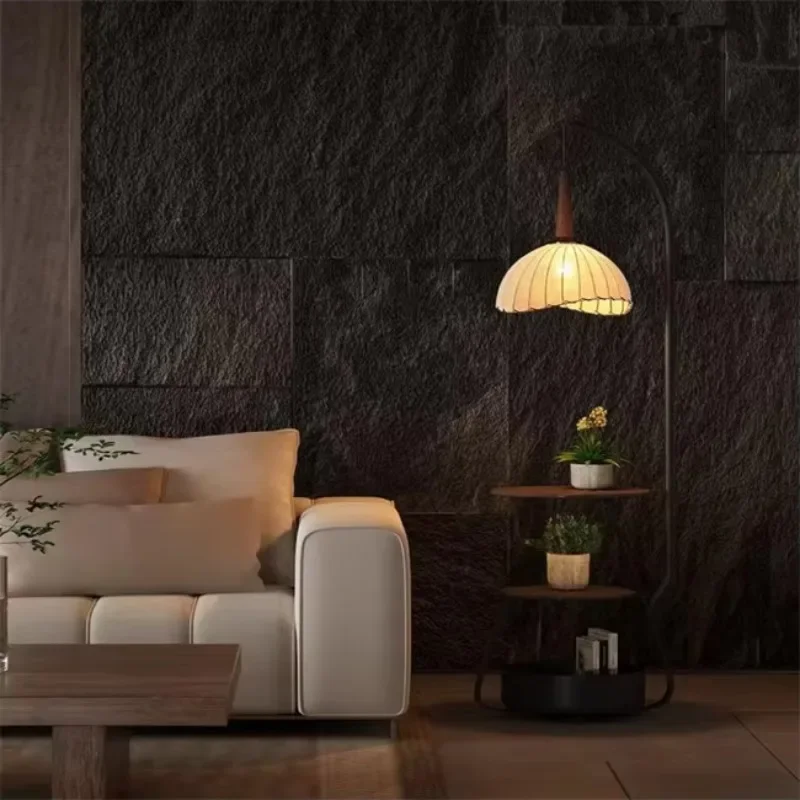 Modern Design Utility Luxury Vintage Lantern with Table Light Emitting Diode Floor Lamp Indoor Standing