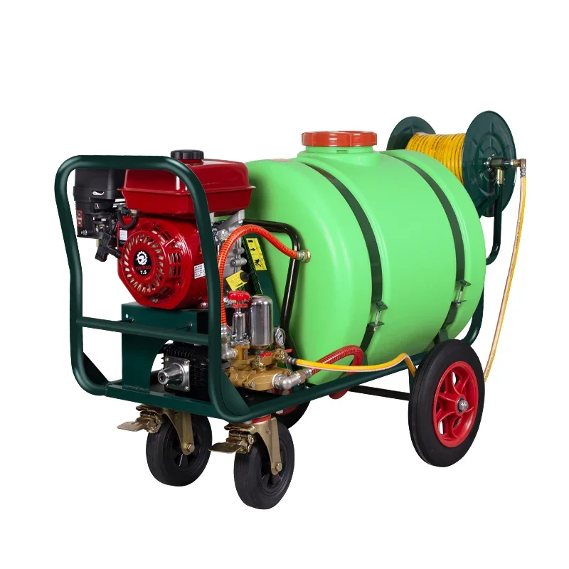 

160L Agricultural Trolley Petrol Power Sprayer Pump Irrigation Provided Gasoline Engine Spray Machine With Wheels