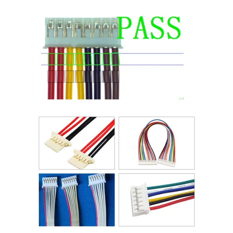 Detector de sequência de cor de chicote de fios EW-2520 Detector de sequência de linha dupla