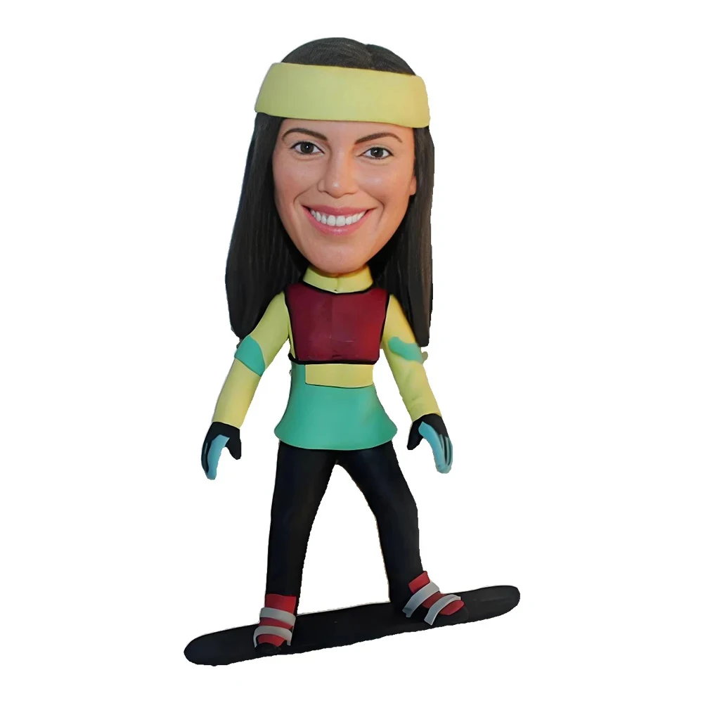 

Skateboarding Custom Bobblehead,Personalized Full Skateboard Bobble Head,Unique Handmade Sculpture Figure Birthday Gifts