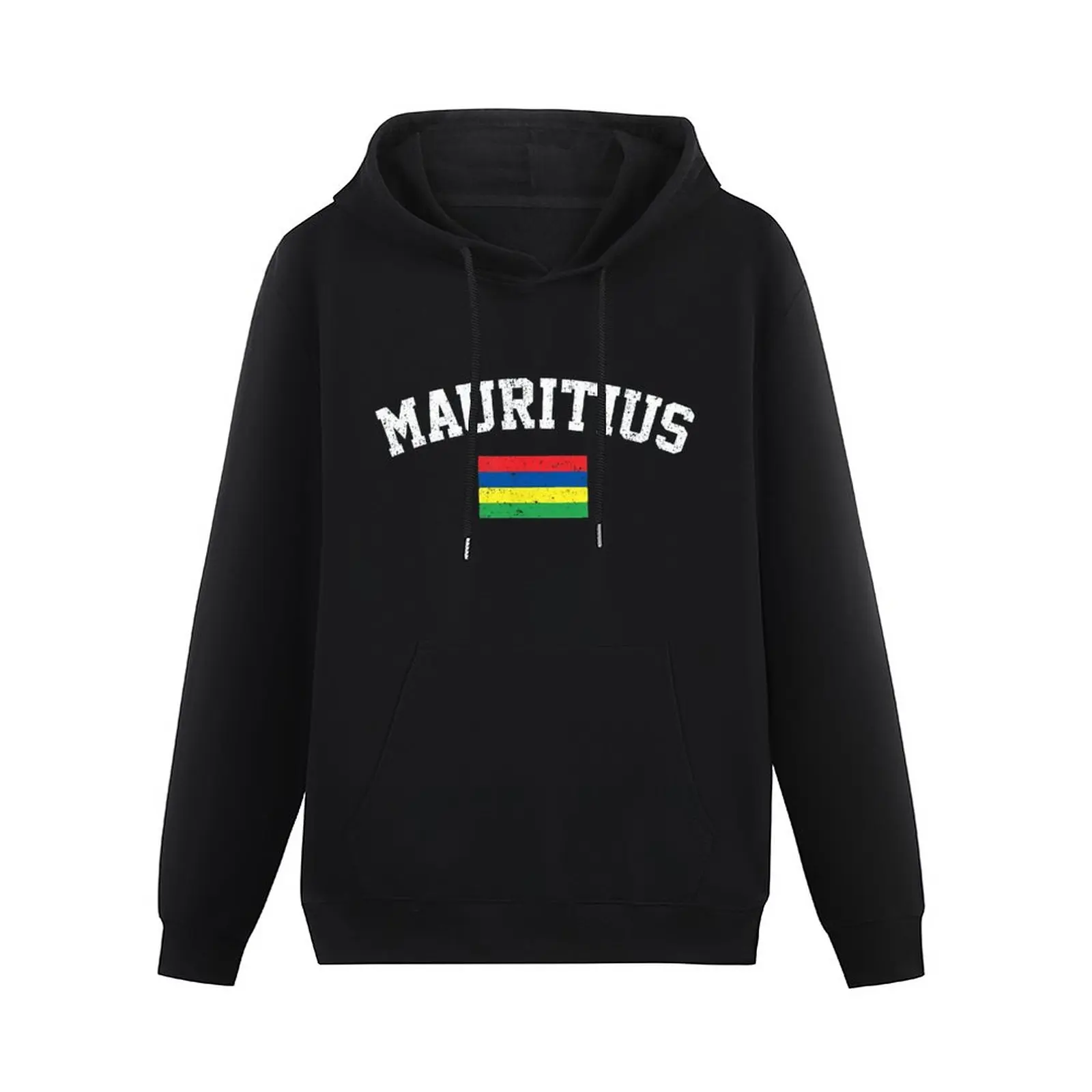 Men Women Hoodies Mauritius Flag Mauritians Country Map Hoodie Pullover Hooded Hip Hop Sweatshirt Cotton Unisex