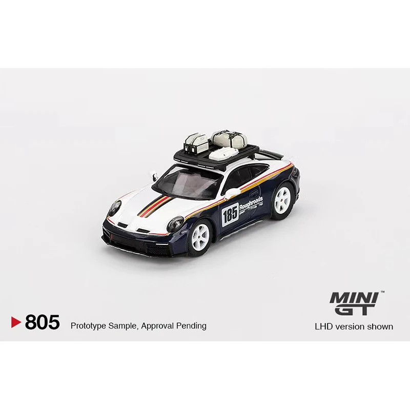 MINIGT en Stock 1:64 992 Dakar Rallye diseño paquete Diecast modelo colección juguetes 780 805