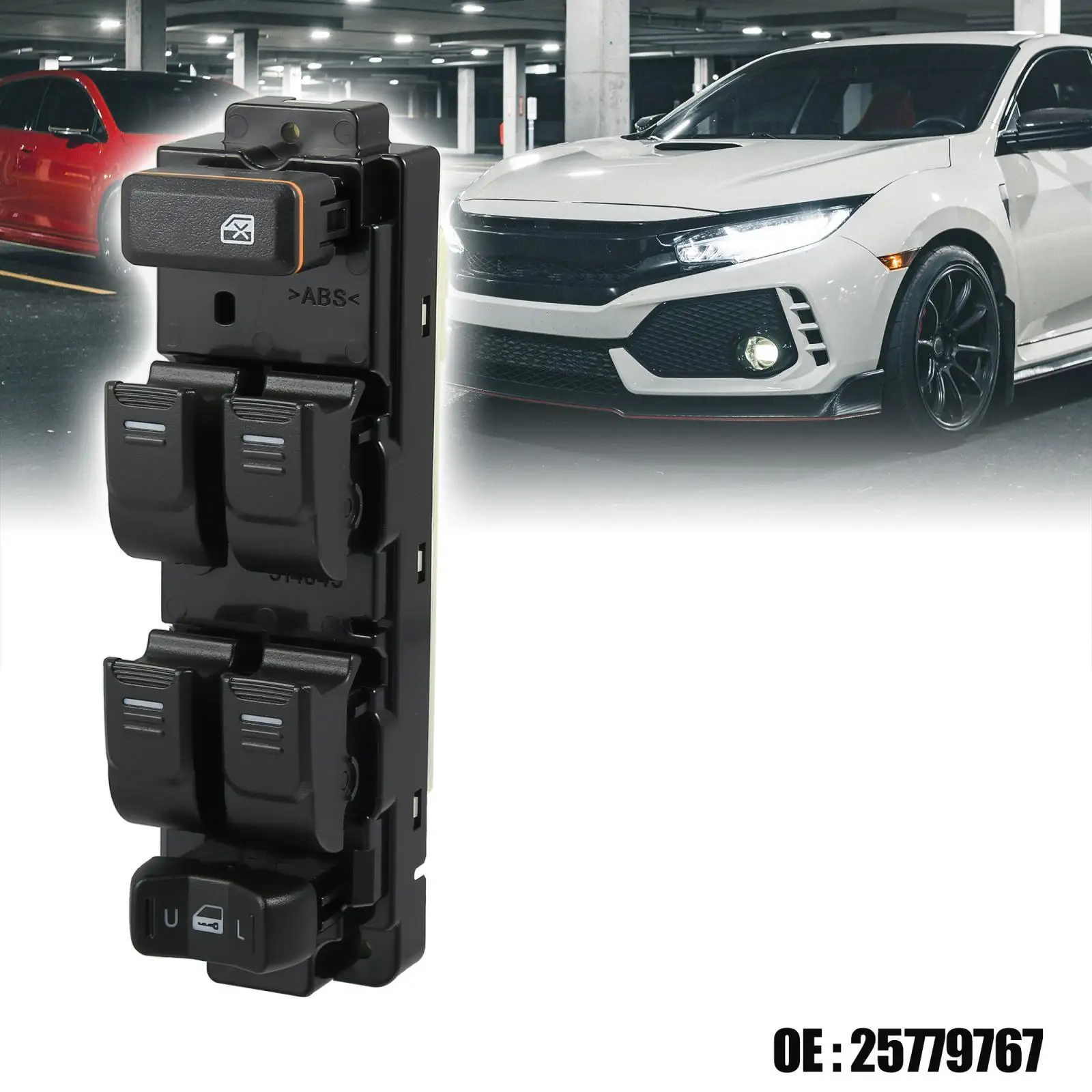 

High quality Power Window Switch for Chevy Colorado GMC Canyon Hummer H3T Isuzu i-350 4-Door 25779767 FREE SHIPPING!!!