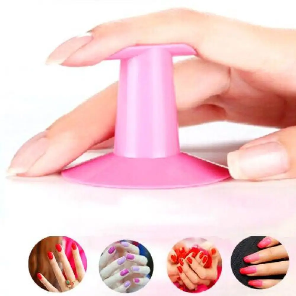 อุปกรณ์เสริมเจล Finger Bracket Finger Rest ผู้ถือเล็บนิ้วมือสําหรับเจลเล็บ Art Finger Rack