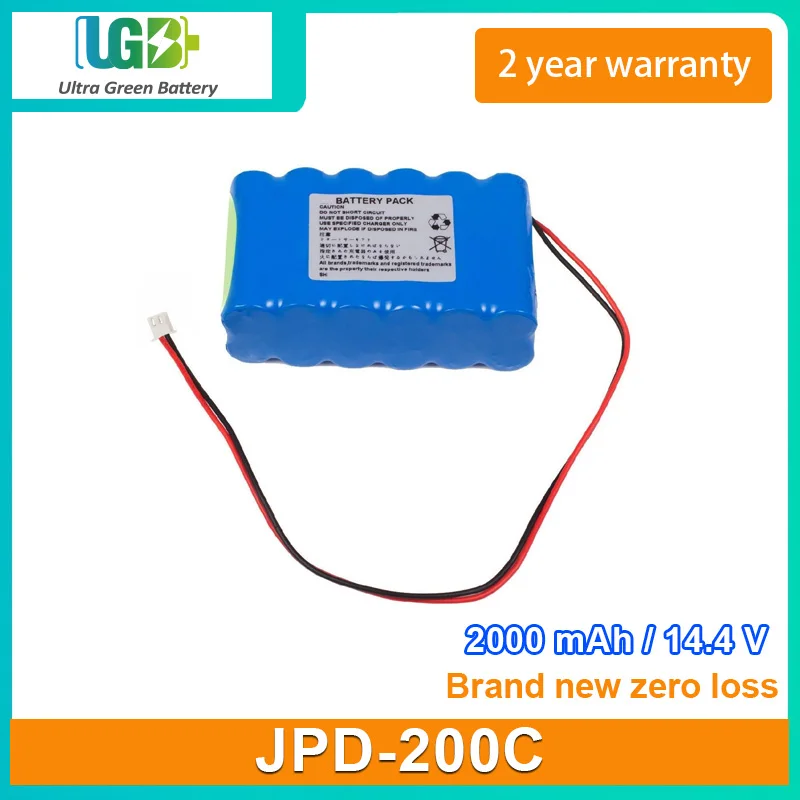 

UGB New battery For Doppler JPD-200C medical Battery 14.4V 2000mAh