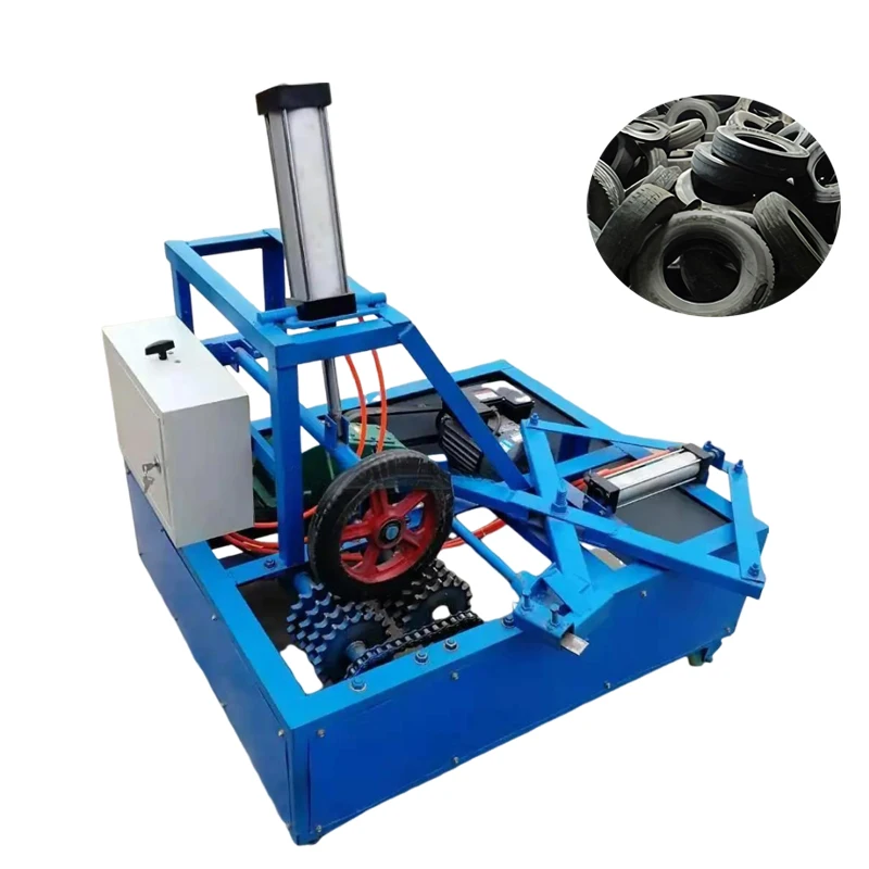 

High Efficiency Scrap Tire Cutting Machine Tyre Recycling Machine Shredder