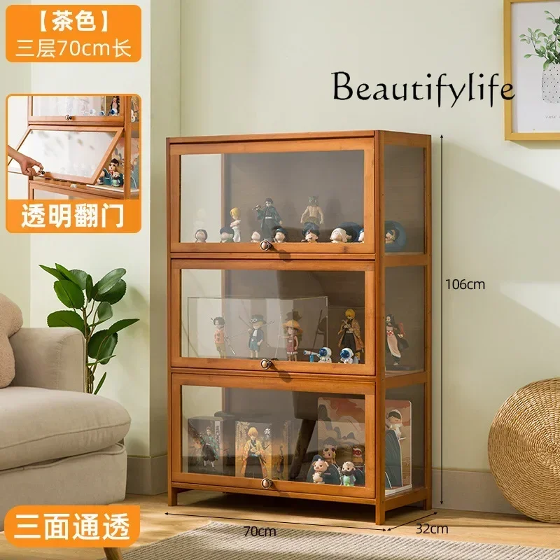 BJ ZLc خزانة عرض الشكل ليغو خزانة عرض أكريليك عرض موقف زجاج مستحضرات التجميل المنتج تخزين الرف المنزلية