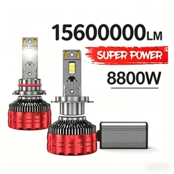 ACTVTCA 1700W H4 H7 LED Canbus H11 H1 H3 9005 HB3 9006 HB4 H8 H9 9012 9007 9008 H13 Faróis LED Lâmpada de farol de carro 6000K