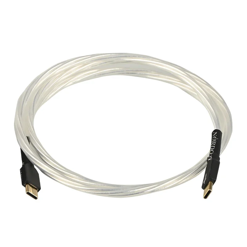 

Odin Silver Plated OTG Data Cable Type-C To Type-C Audio Line for Android Mobile Phone to Sound Card