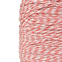 500/1000m Roll Electric Fence Rope Polywire with Steel Poly Rope for Sheep Cattle Animal Reliable Conductivity Wire