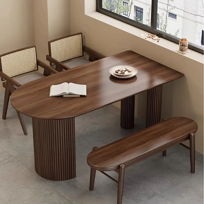 

Unusual Italian Dining Table Center Solid Wood Nordic Groceries Lslands Salon Kitchen Mesas De Jantar Living Room Furniture